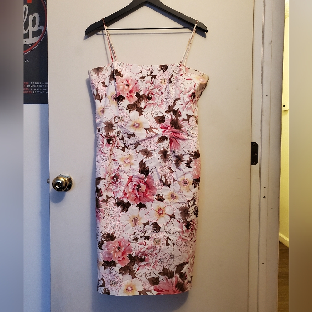 Citrine Floral Dress
